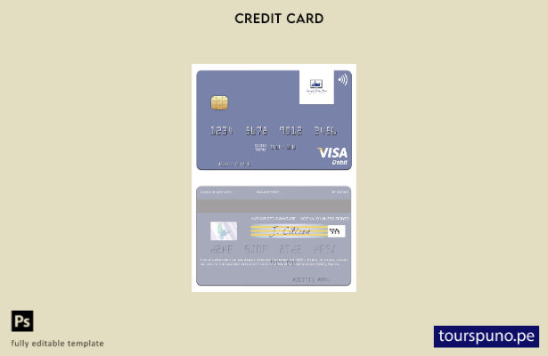 lista para imprimir plantilla de tarjeta de débito visa Kenia de Africa Banking 